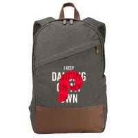 I Keep Dancing On My Own Philly Philadelphia Design Cotton Canvas Backpack
