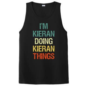 IM Kieran Doing Kieran Things Personalized First Name Gift PosiCharge Competitor Tank