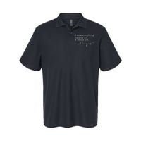 I Know Everything Happens For A Reason But What The Fuck Softstyle Adult Sport Polo