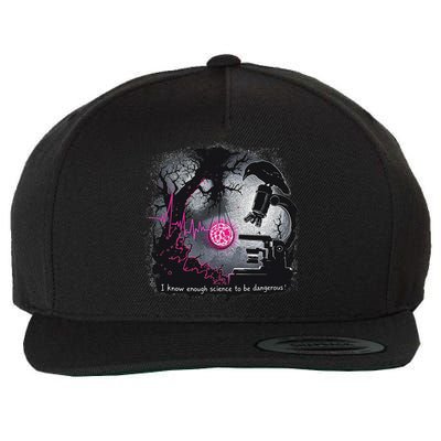 I Know Enough Science To Be Dangerous – Stem Goth Design Wool Snapback Cap