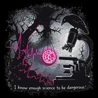 I Know Enough Science To Be Dangerous – Stem Goth Design Wool Snapback Cap