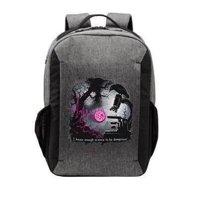 I Know Enough Science To Be Dangerous – Stem Goth Design Vector Backpack