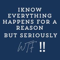 I Know Everything Happens For A Reason But Wtf Funny Infant Baby Jersey Bodysuit