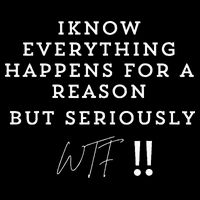 I Know Everything Happens For A Reason But Wtf Funny Flat Bill Trucker Hat