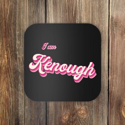 Im Ksufficient Enough Vintage Design Coaster