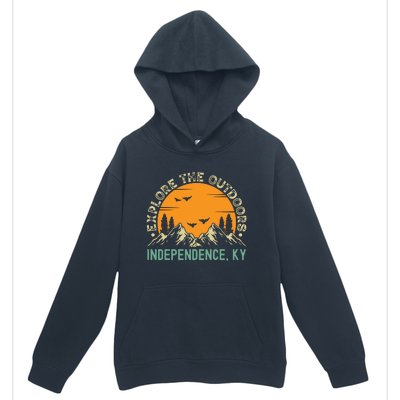 Independence Kentucky Explore The Outdoors Urban Pullover Hoodie