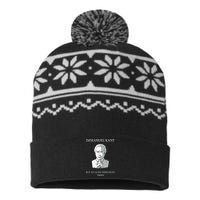 Immanuel Kant Funny Philosophy Saying Gift USA-Made Snowflake Beanie