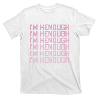 Im Kenough Funny Movie Slogan Fashion Statement Kenergy Trendy Saying Ringer T-Shirt