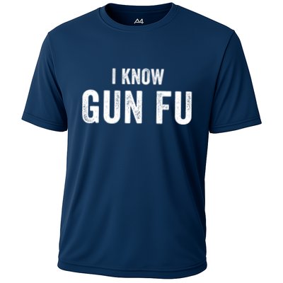 I Know Gun Fu Funny Gun Lover Gun Kata Bullet Ballet Gymnastic Gunplay Performance Shirt