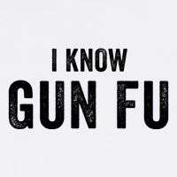 I Know Gun Fu Funny Gun Lover Gun Kata Bullet Ballet Gymnastic Gunplay Garment-Dyed Sweatshirt