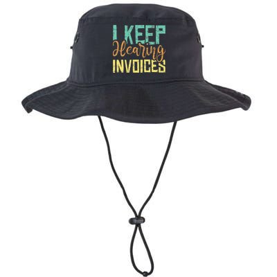 I Keep Hearing Invoices Accountant Bookkeeper Tax Auditor Bucket Hat