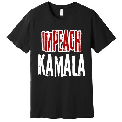 Impeach Kamala Harris Anti Kamala Harris Socialism Premium T-Shirt