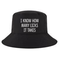 I Know How Many Licks It Takes Cool Comfort Performance Bucket Hat