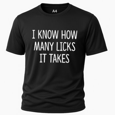 I Know How Many Licks It Takes Performance Shirt
