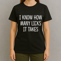 I Know How Many Licks It Takes T-Shirt