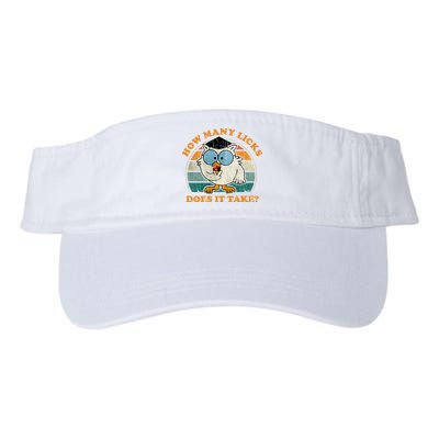 I Know How Many Licks It Takes Funny Owl Distressed Vintage Style Visor