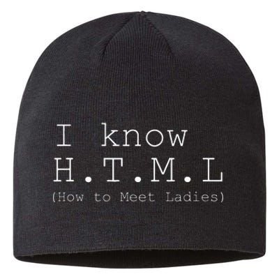 I Know H.T.M.L. ( Sustainable Beanie