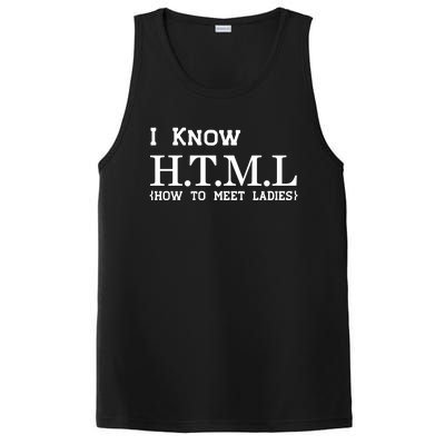 I Know HTML How To Meet Ladies PosiCharge Competitor Tank