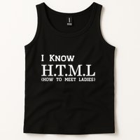 I Know HTML How To Meet Ladies Tank Top