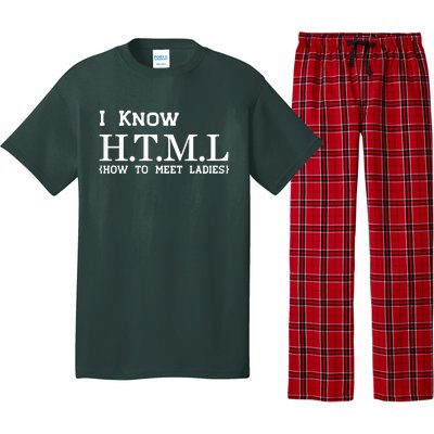 I Know HTML How To Meet Ladies Pajama Set