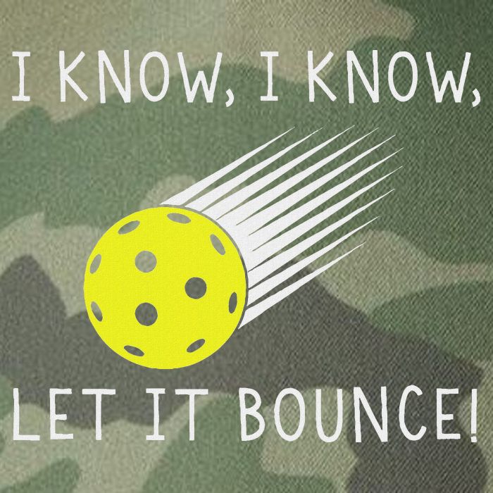 I Know I Know Let It Bounce Funny Pickleball Player Legacy Tie Dye Trucker Hat