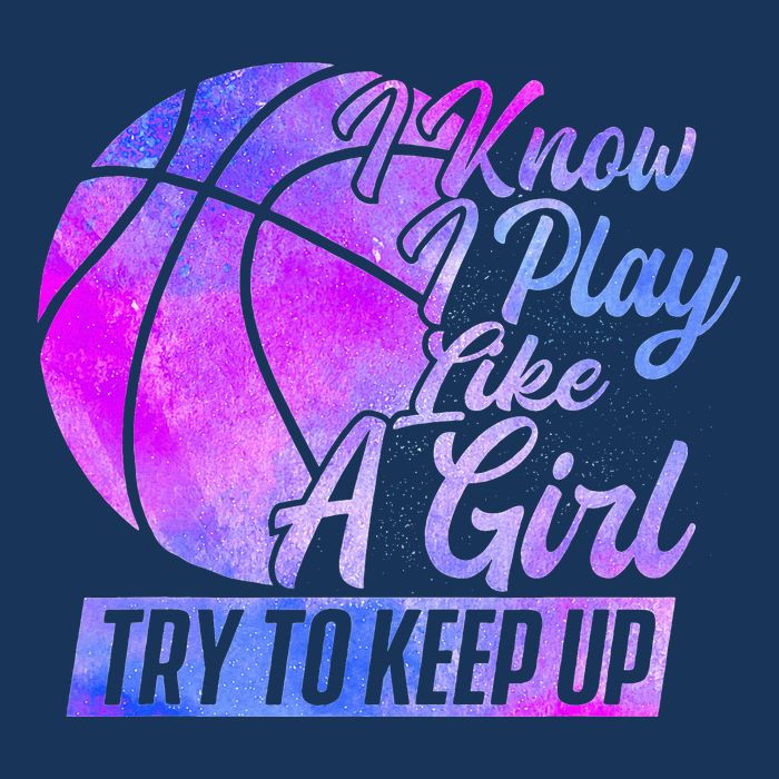 I Know I Play Like A Girl Basketball Player Game Day Infant Baby Jersey Bodysuit