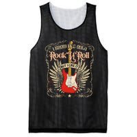 I Know ItS Only RockNRoll But I Like It Rock Music Fan Mesh Reversible Basketball Jersey Tank