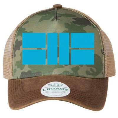 I Know I Play Like A  Try To Keep Up Paddleball Player Legacy Tie Dye Trucker Hat