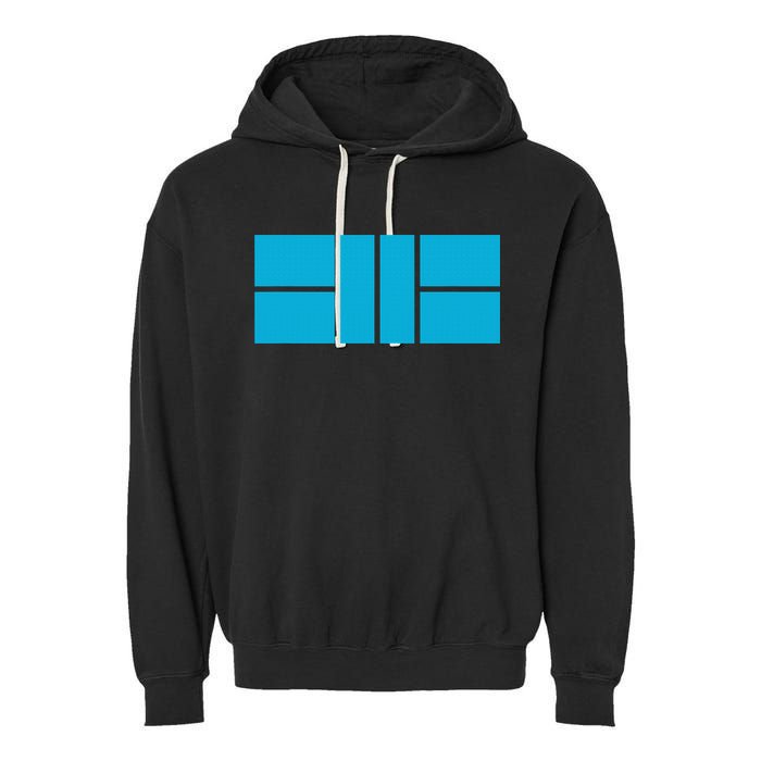 I Know I Play Like A  Try To Keep Up Paddleball Player Garment-Dyed Fleece Hoodie