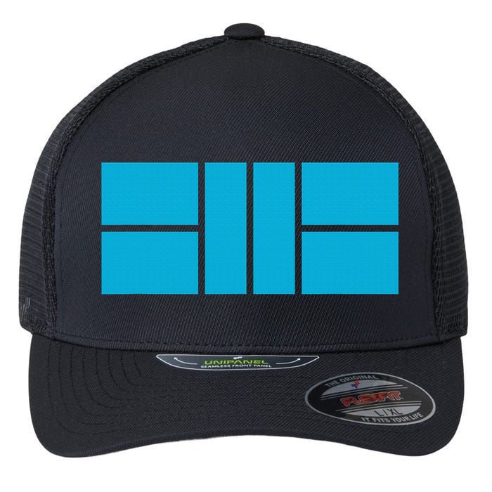 I Know I Play Like A  Try To Keep Up Paddleball Player Flexfit Unipanel Trucker Cap