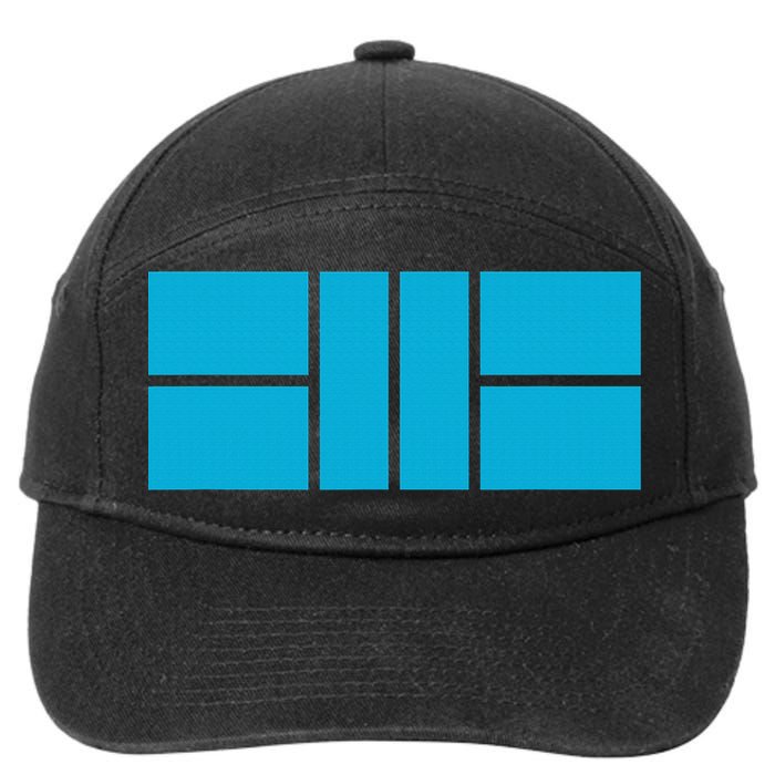 I Know I Play Like A  Try To Keep Up Paddleball Player 7-Panel Snapback Hat