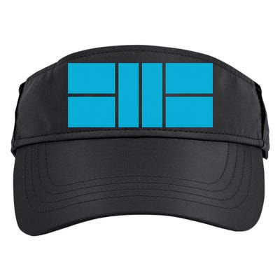 I Know I Play Like A  Try To Keep Up Paddleball Player Adult Drive Performance Visor