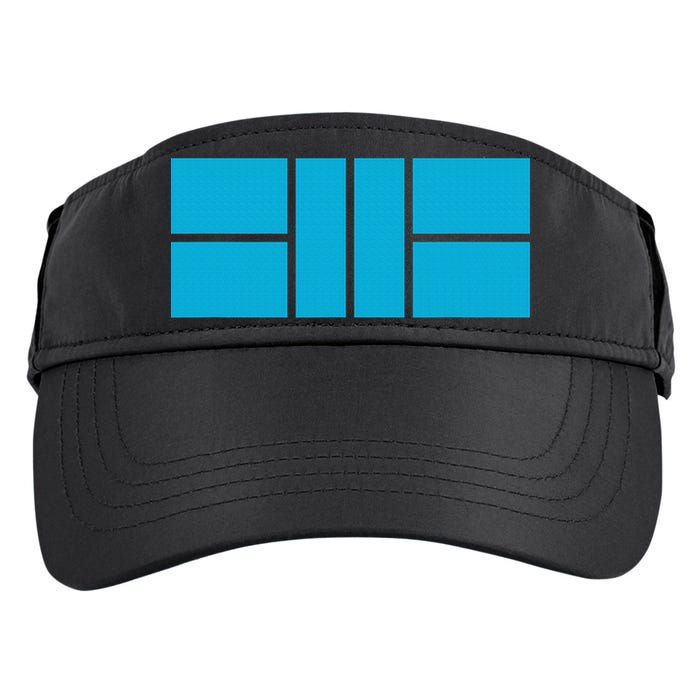 I Know I Play Like A  Try To Keep Up Paddleball Player Adult Drive Performance Visor