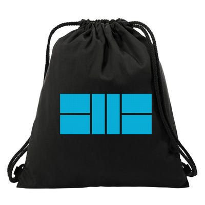 I Know I Play Like A  Try To Keep Up Paddleball Player Drawstring Bag