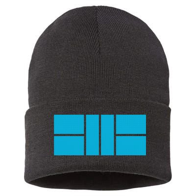 I Know I Play Like A  Try To Keep Up Paddleball Player Sustainable Knit Beanie