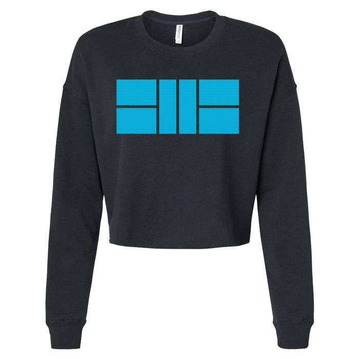I Know I Play Like A  Try To Keep Up Paddleball Player Cropped Pullover Crew