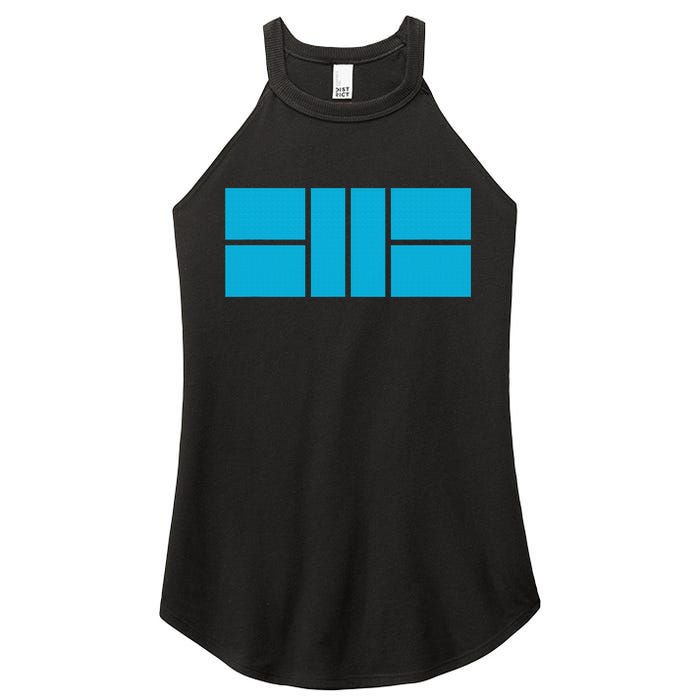 I Know I Play Like A  Try To Keep Up Paddleball Player Women's Perfect Tri Rocker Tank