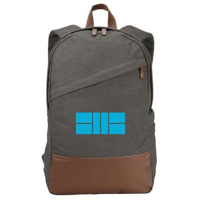 I Know I Play Like A  Try To Keep Up Paddleball Player Cotton Canvas Backpack