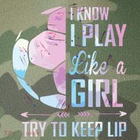 I Know I Play Like A Girl Soccer Legacy Tie Dye Trucker Hat