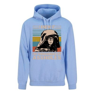 I Knew It I&39;m Surrounded By Assholes Unisex Surf Hoodie