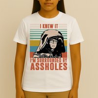 I Knew It I'm Surrounded By Assholes Retro T-Shirt