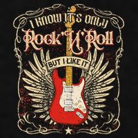 I Know It's Only Rock'n'roll But I Like It, Rock Music Fan Ladies PosiCharge Tri-Blend Wicking Tank