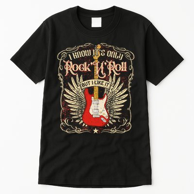 I Know It's Only Rock'n'roll But I Like It, Rock Music Fan Tall T-Shirt