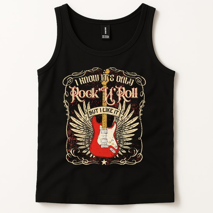 I Know It's Only Rock'n'roll But I Like It, Rock Music Fan Tank Top