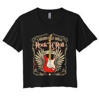 I Know It's Only Rock'n'roll But I Like It, Rock Music Fan Crop Top