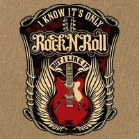 I Know ItS Only Rock And Roll Cotton Canvas Backpack
