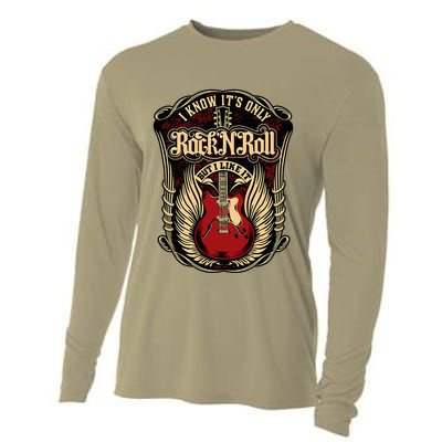 I Know ItS Only Rock And Roll Cooling Performance Long Sleeve Crew