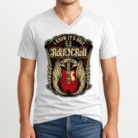 I Know ItS Only Rock And Roll V-Neck T-Shirt
