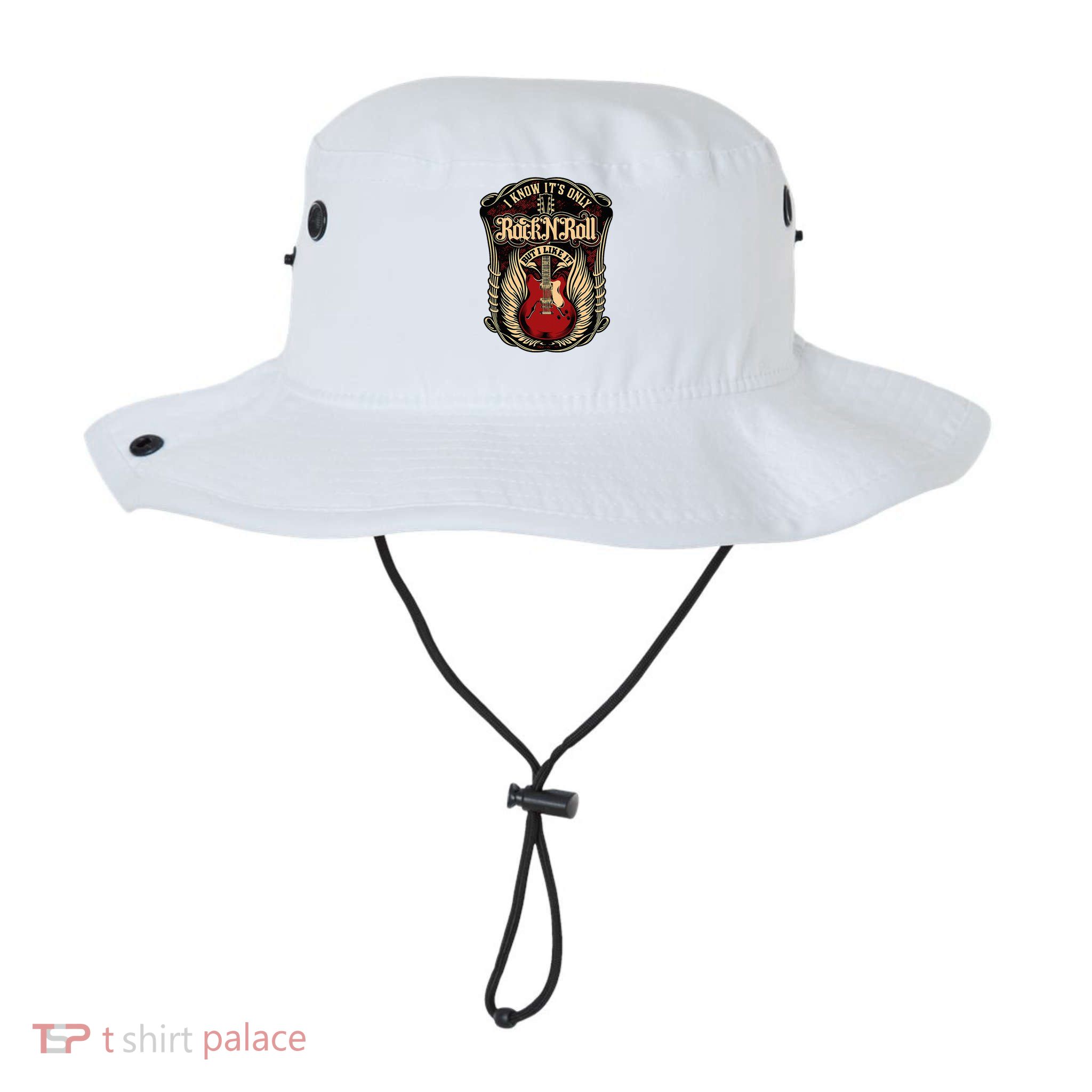I Know ItS Only Rock And Roll Bucket Hat