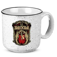 I Know ItS Only Rock And Roll 15oz Campfire Ceramic Mug